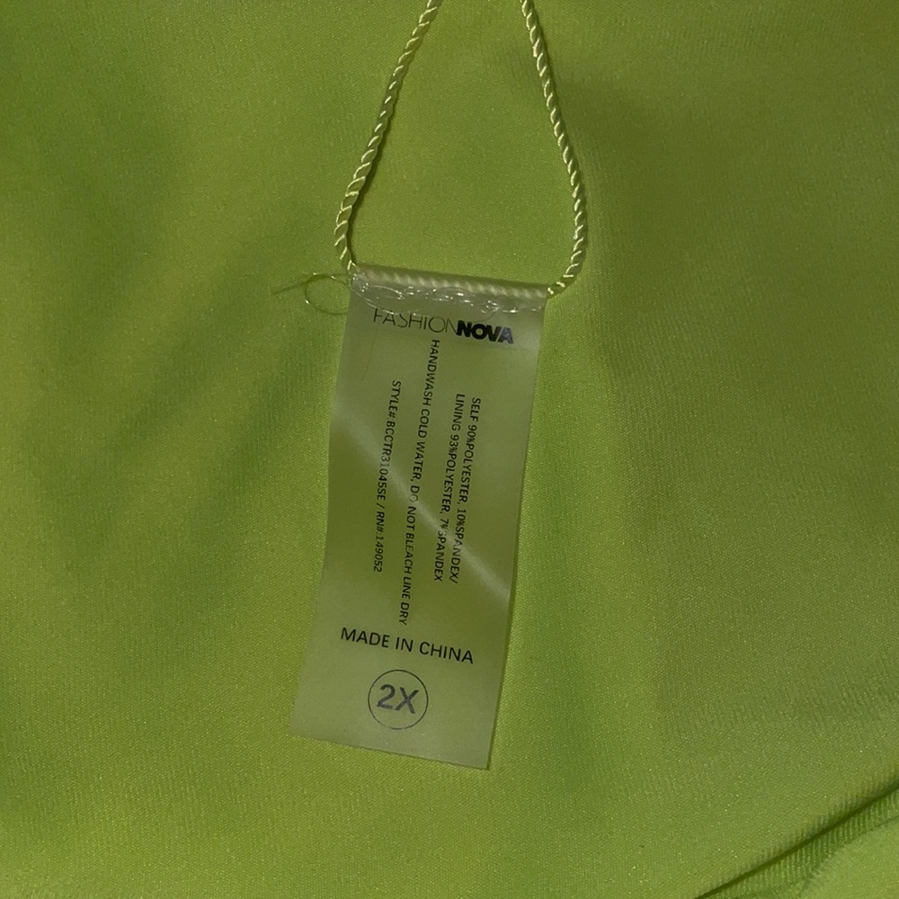 Nwot Icy Girl Rhinestone bikini shorts size 2X - Picture 4 of 7